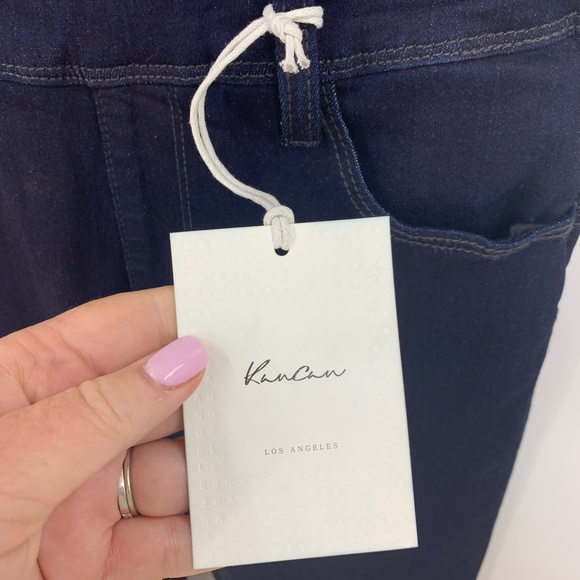 Kancan Topanga High Rise Skinny Ankle Bib Overalls Sz s - Picture 7 of 13